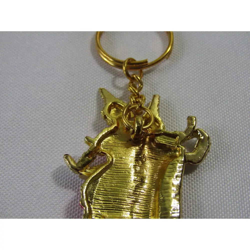 Thailand Art Key Ring/Chain Soubinir Collectable‎ Boho Artsy Festive